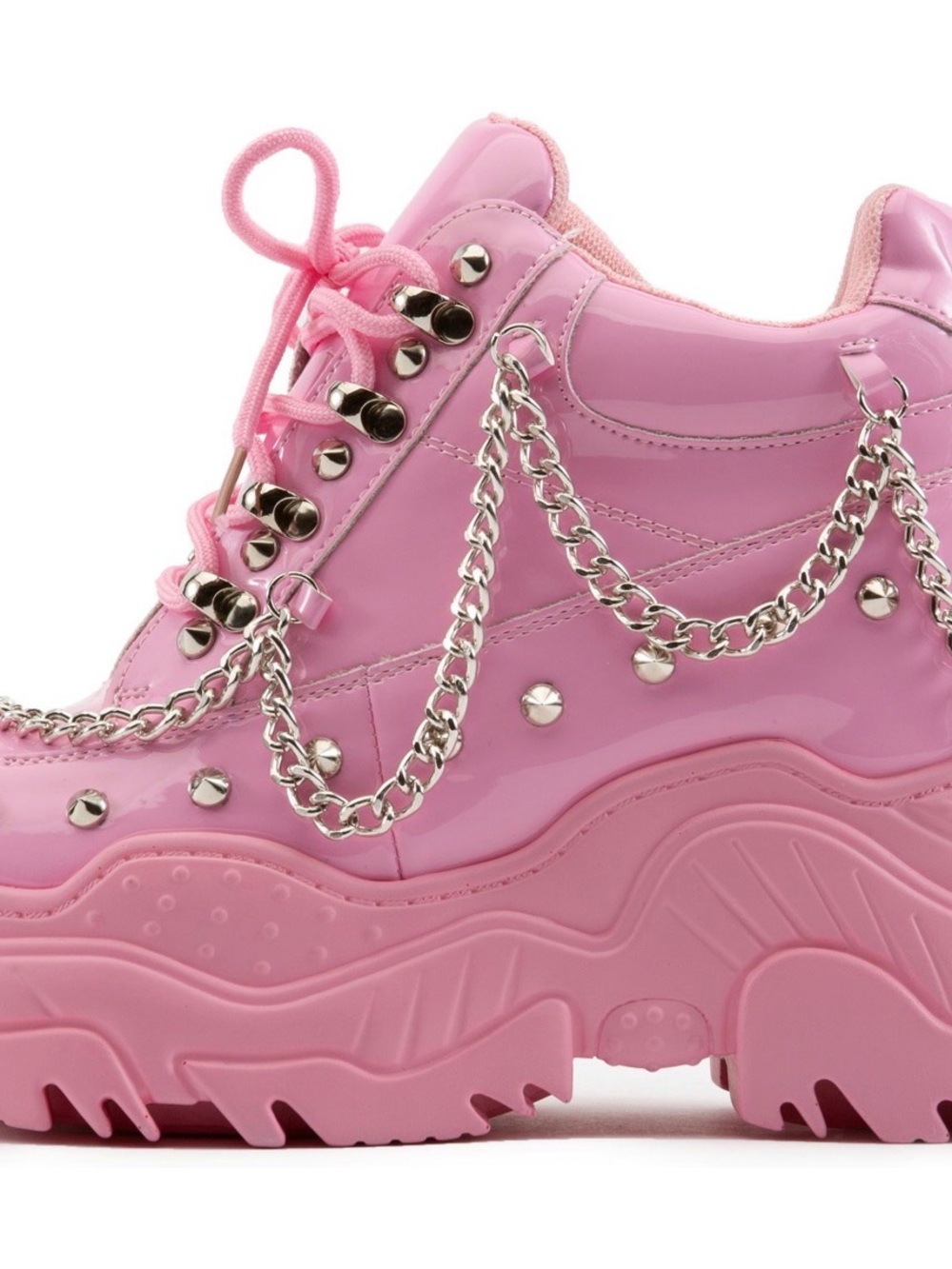 SPACE CANDY PLATFORM SNEAKERS WITH STUDS - Picture 3 of 8